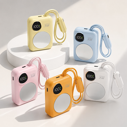 루티네 미러픽 35W 거울형 미니 보조배터리 10000mAh