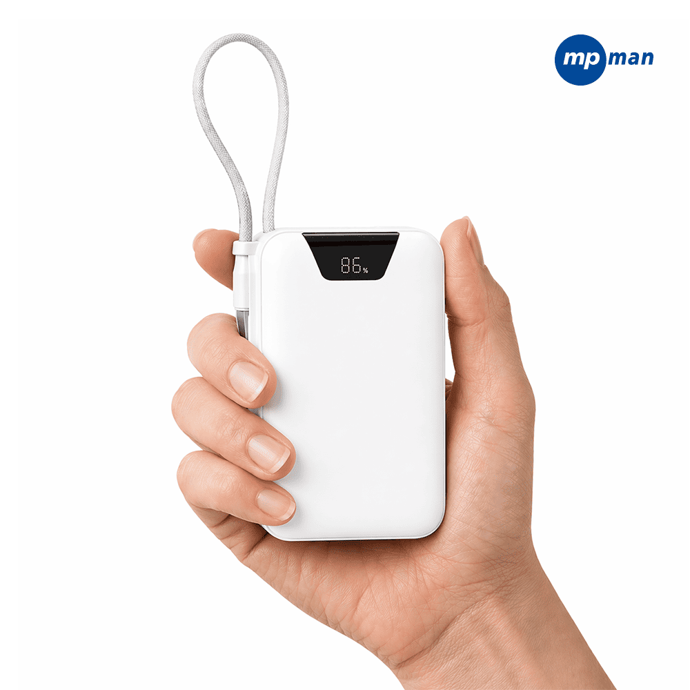 엠피맨 매그넘 포켓 20 케이블 일체형 고속 충전 대용량 보조배터리 35W 20000mAh