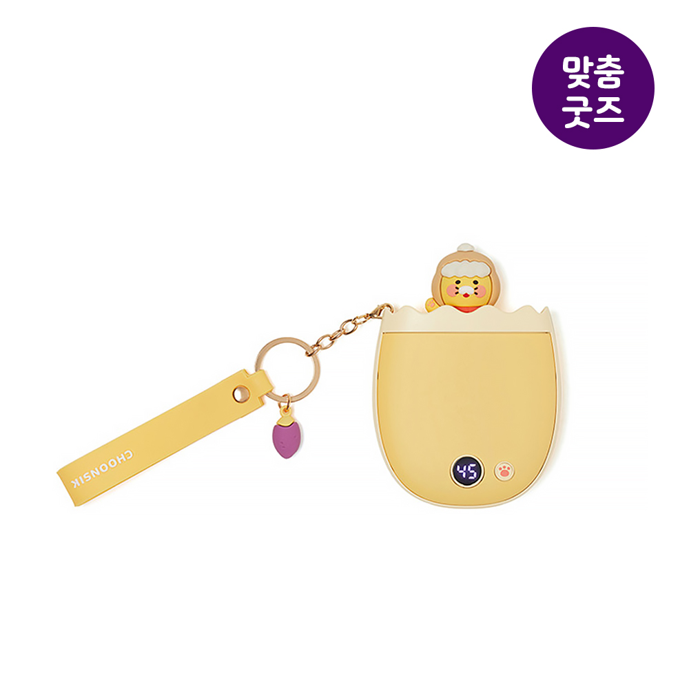 맞춤제작형 손난로보조배터리 액정형 6000mAh