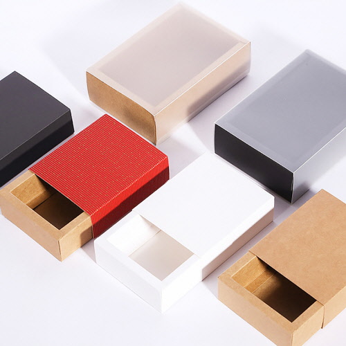 CC479 라인 패키지 PVC 투명 풀아웃 선물 상자 25.5x15x9cm