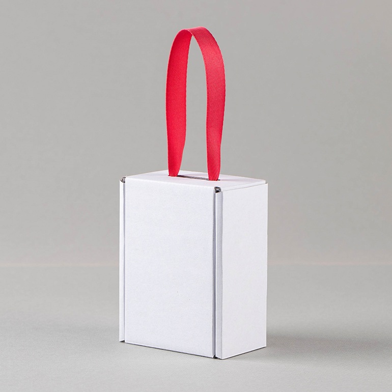 인기 박스 G형 끈손잡이 선물상자 화이트(가로 10~30cm)