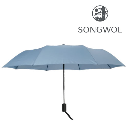 [송월타월]SW 3단 솔리드 반자동 우산