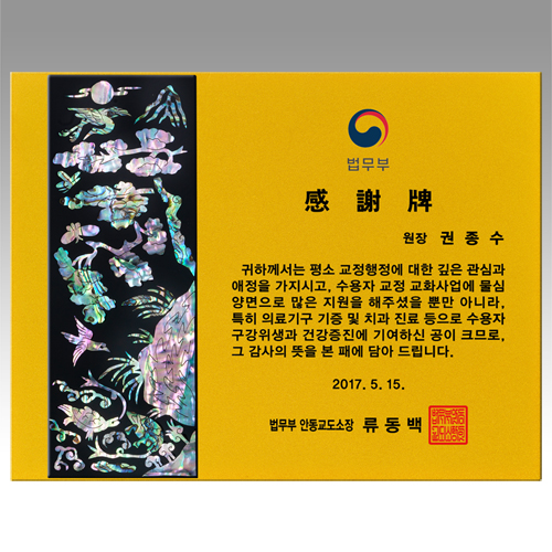 감사패 자개 [NA021-B] WSGD