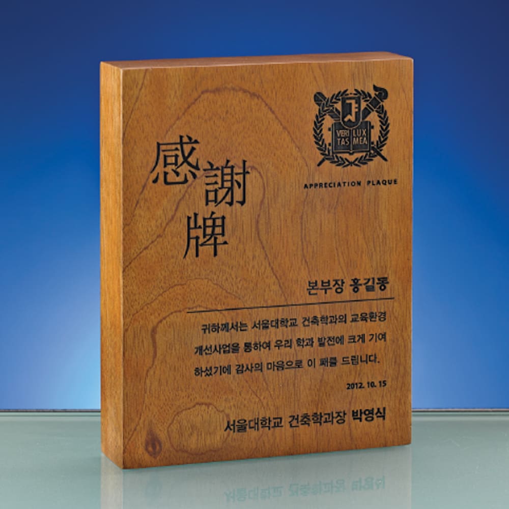 퇴직 임명 위촉 공로 감사패 SW-005-02