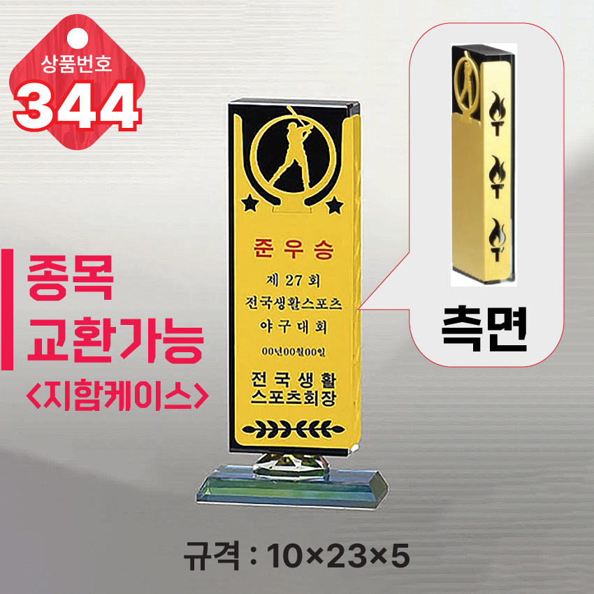 크리스탈 트로피 344