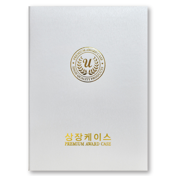 스트라이프 백색 상장케이스, 혼인서약서, 성혼선언문 A4사이즈 HO