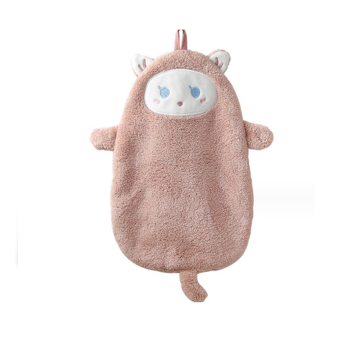 CIH205 캐릭터 벨벳 핸드타올 24x13cm