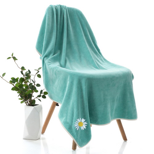 CG503 에코라이프 럭셔리 두꺼운 극세사 흡수 비치타올 400g 70x140cm