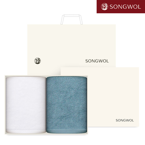 [송월타올]향균 무지40 타올 150G 2P 세트