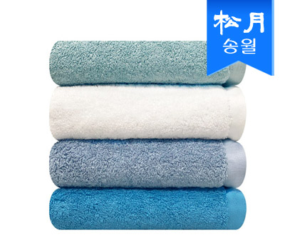 [송월타올] 향균 프리미엄 무지40 타올 170g 세면타올 s