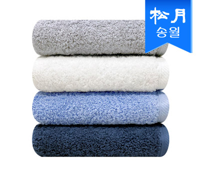[송월타올] 향균 180g 코마사 40수 세면타올 s