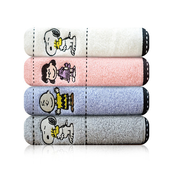 송월타올 스누피 프렌즈 140g 세면타올