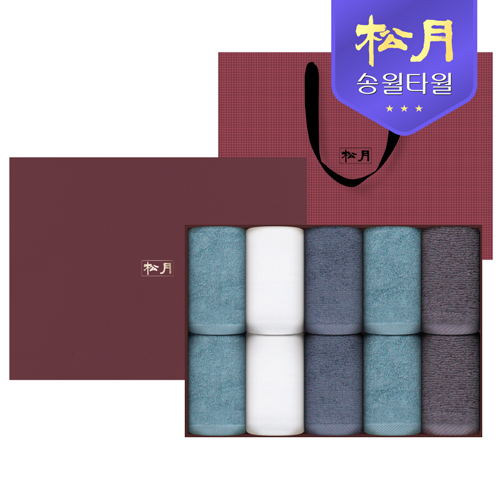 송월 항균무지 고급 선물세트 150g 10P