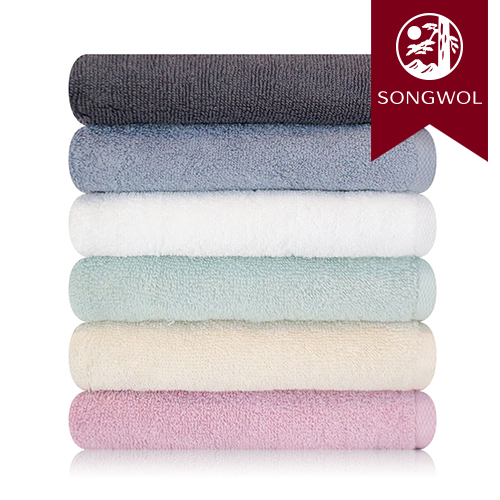 송월타올 130g 라이트무지 1p (40*80cm/30수)