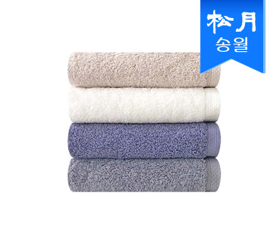 [송월타올] 코마 40수 160g 세면 타올 s