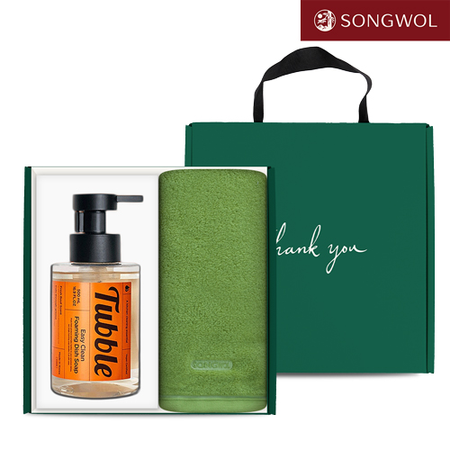 송월 주방세제 기프트세트 04 (컬러풀 170g 1P + 터블 포밍 주방세제 500ml 1P)