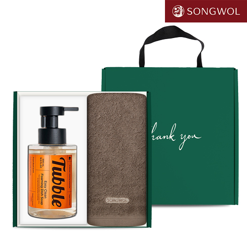 송월 주방세제 기프트세트 07 (포인트 200g 1P + 터블 포밍 주방세제 500ml 1P)