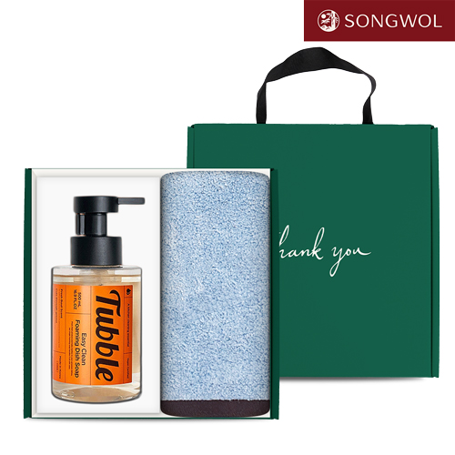 송월 주방세제 기프트세트 09 (포레스트 220g 1P + 터블 포밍 주방세제 500ml 1P)