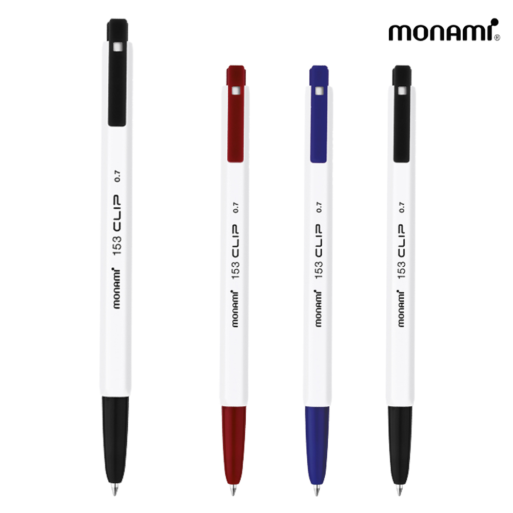 모나미 153클립 볼펜 0.7mm // 낮은가격 높은품질