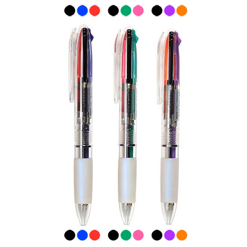 제노 3색 볼펜 0.38mm