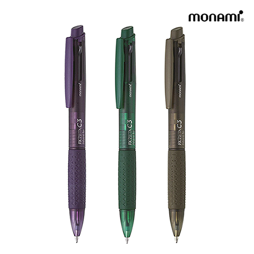 모나미 zeta 3색볼펜 (0.7mm) // 국내제작