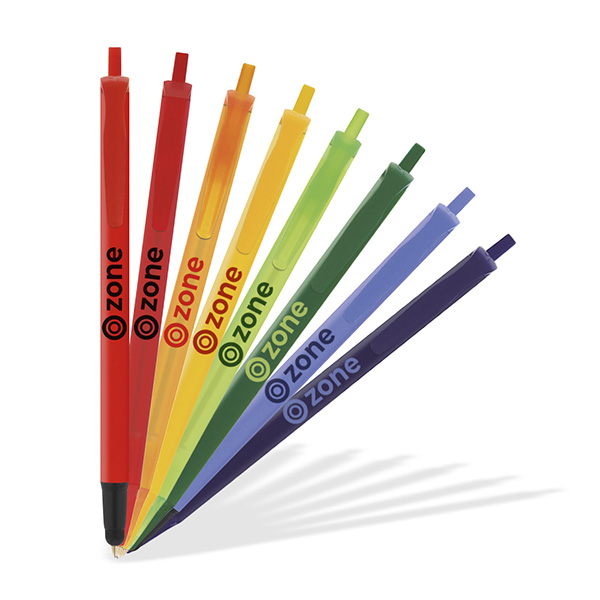BIC® Stic 리사이클 플라스틱 360도 인쇄 볼펜