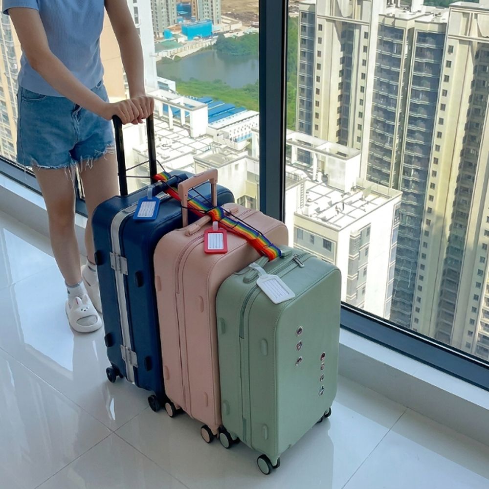 공항친구 캐리어 연결 스트랩 네임텍 세트