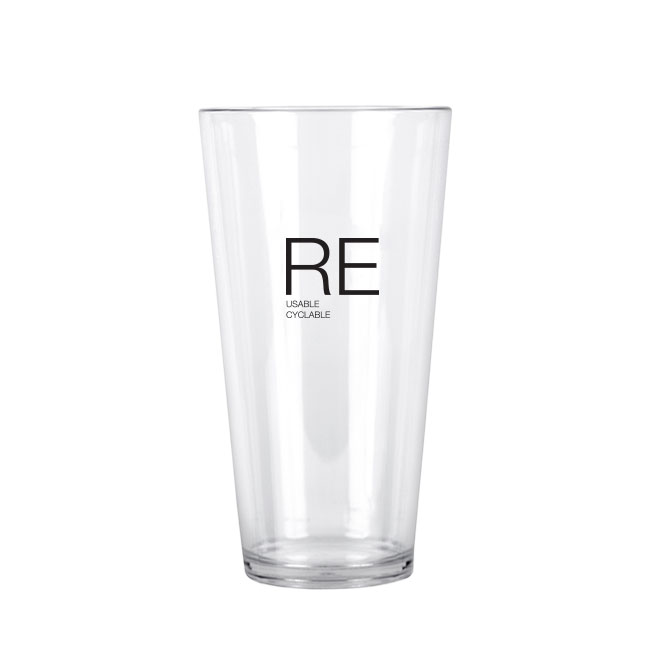 투명 에코젠 파티 컵 21 oz (600ml)