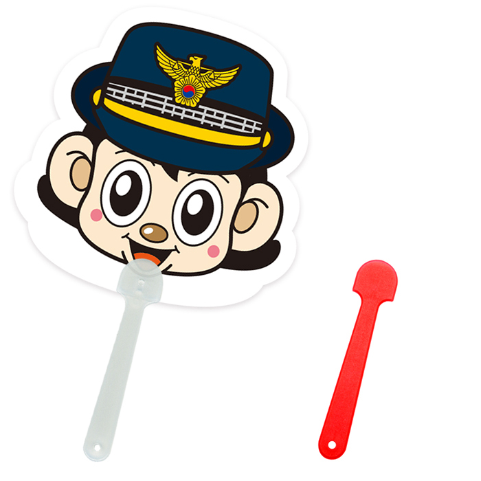 포순이 팬시 2컬러 부채 150~190파이