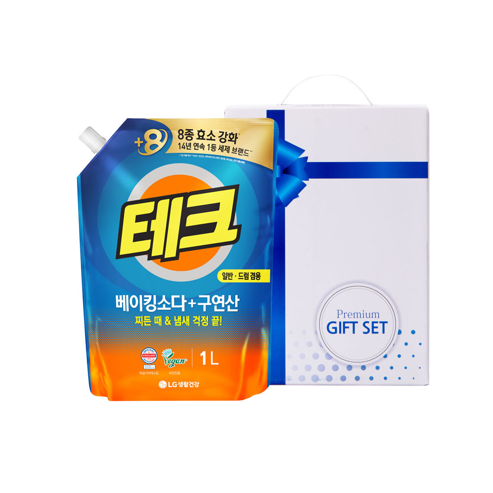 테크 액체 세탁 세제 1L