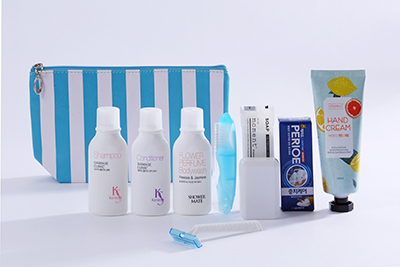 LG생활건강 여행용세트 99호, 케라시스 샴푸, 린스, 바디, 페리오 치약20g, 미니칫솔, 비누 , 비누 곽, 면도기, 아트릭스 핸드크림60g+고양이파우치