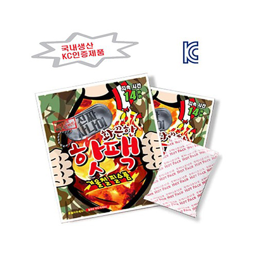 진짜사나이 손난로 흔들이 14시간 지속 핫팩 150g // 국내생산 KC인증