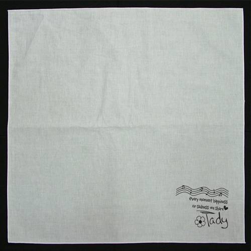 백색손수건 30 x 30 cm, / 흰색손수건, 나염 체험학습 교육용
