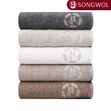 [송월타올] 호텔 라운드 러브 타올 150g 1p