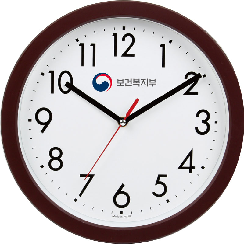 병원용- 280mm밤색- 무소음